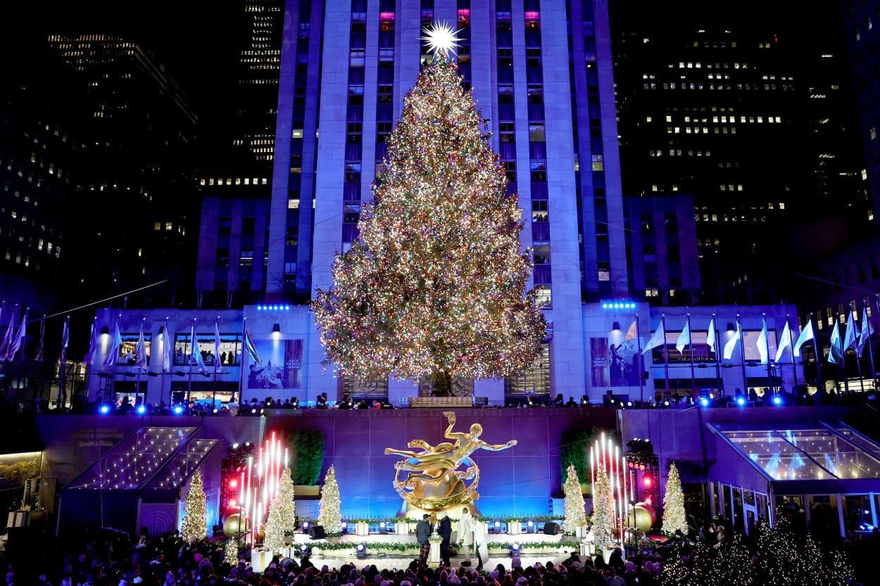 Rockefeller Center Christmas Tree Lighting 2025