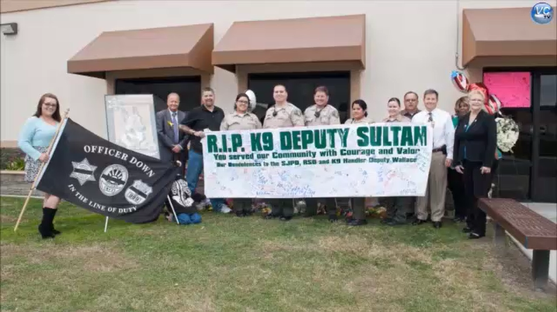 In Honor Of Sultan K9, who was killed in the line of duty